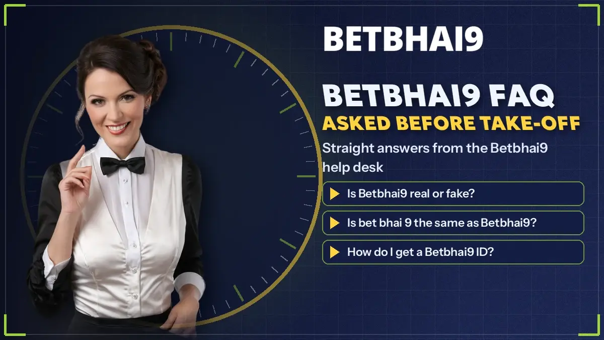 Betbhai9 desk agent answering common questions about real addresses, IDs and payout speed